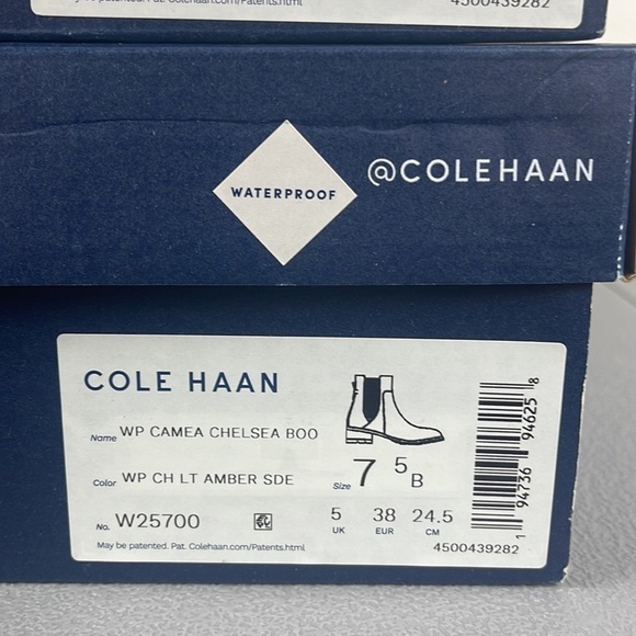 Cole Haan Camea Waterproof Suede Combat Boot. - Picture 12 of 12